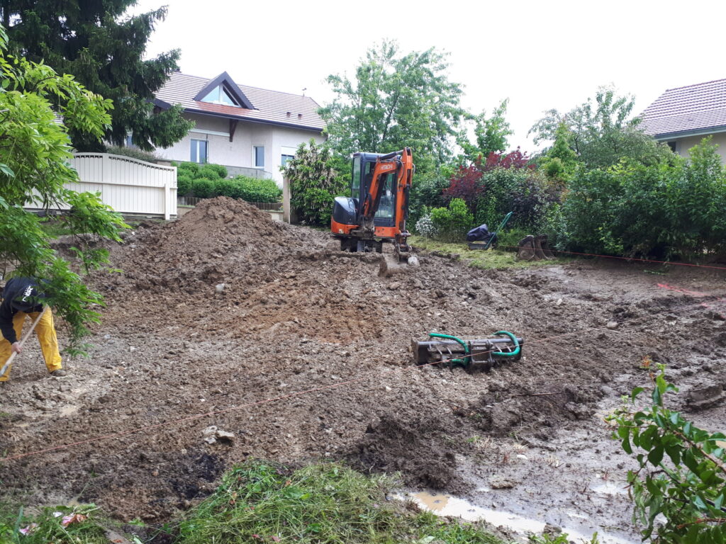 Travaux de terrassement & VRD à Chênex, Valleiry, Saint-Julien-en-Genevois...